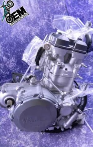 Yamaha Yz250f Engine Motor 2006 2007 2008 2009 Complete Cases Cylinder Head