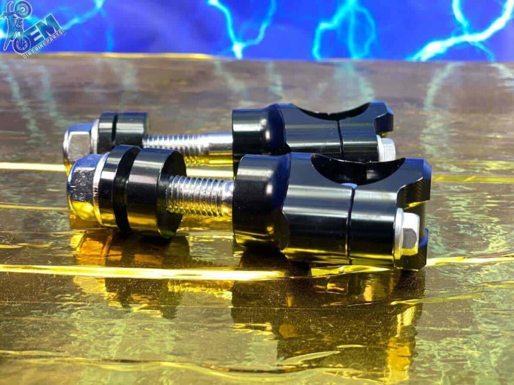 Dirt Bike Bar Mounts Billet Handlebar Risers