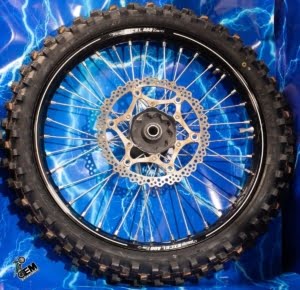 Complete Front Dirt Bike Wheel