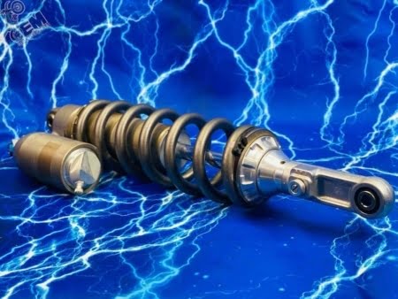 Complete KYB Rear Shock Titanium Spring for Dirt bikes