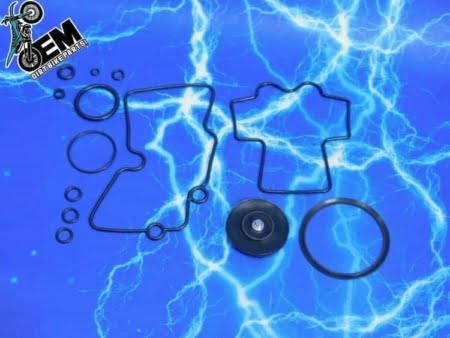 2013 KTM 65 Keihin-Carb-Rebuild-Carburetor-Genuine-Gasket-Kit-Rubber-Performance-O-Rings-OEM