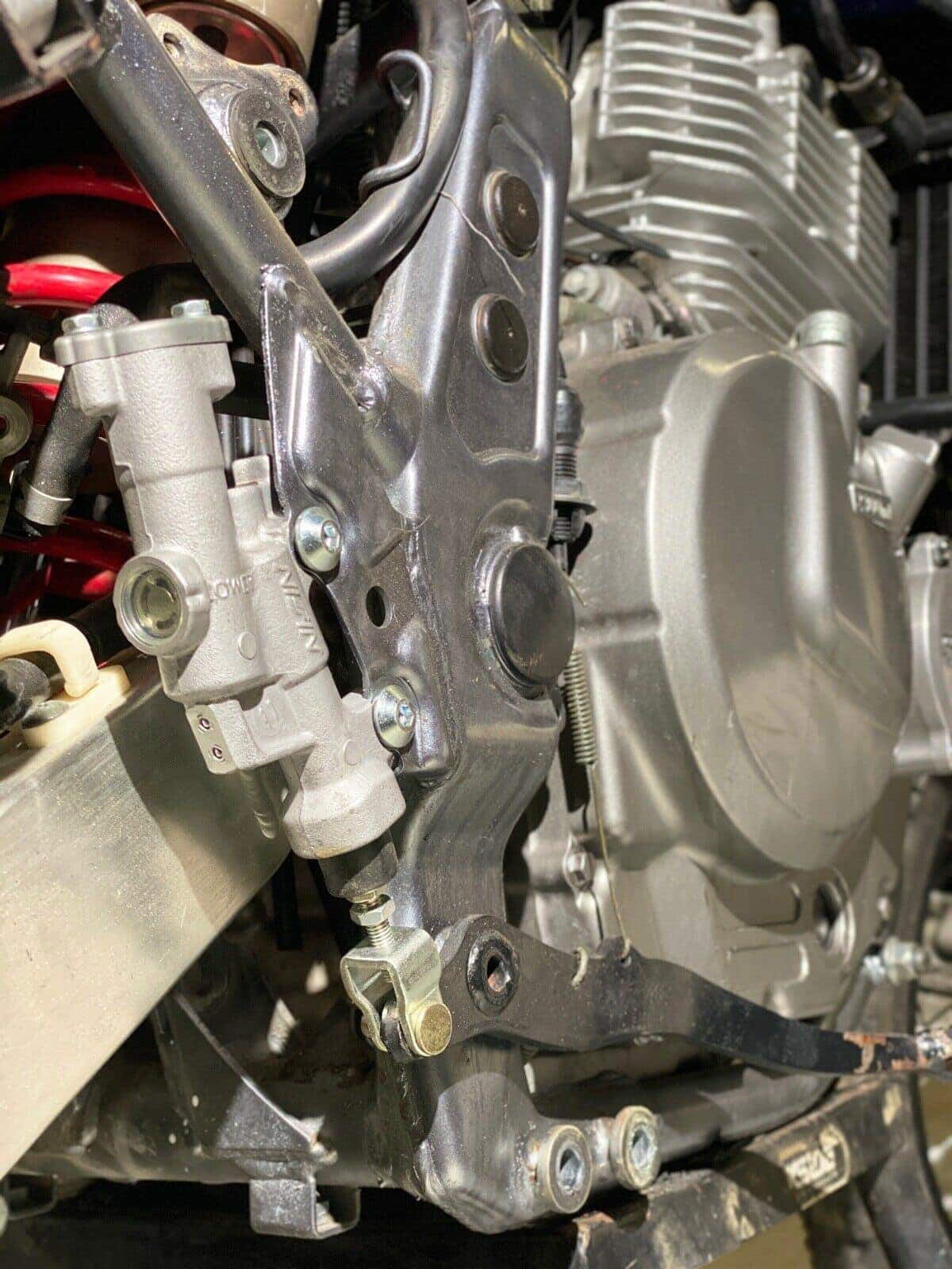 Rear Back Master Hydraulic Reservoir Cylinder Brake Pump W/ Cup For Dirt Pit CRQ