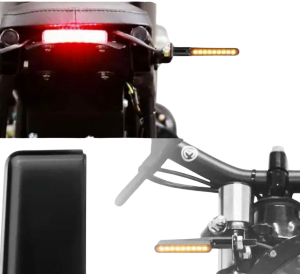 Kawasaki 2002 KX65  Brightest Blinker Lights: LED Turn Signals Front