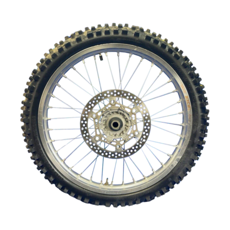 Complete Front Wheel: KTM 125 Rim Hub Spokes Kit