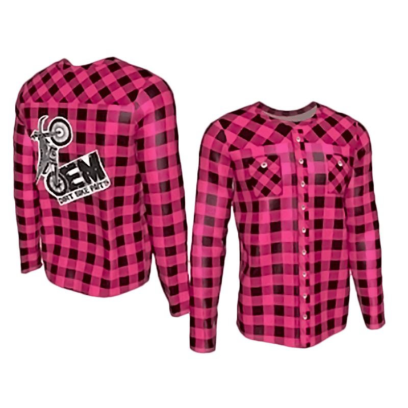 Pink Flannel Jersey 2