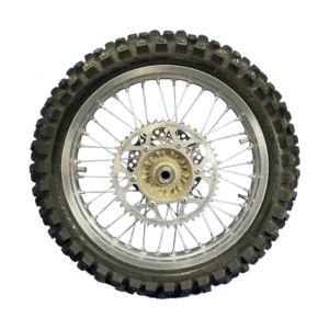 complete rear dirt bike wheel OEM 2