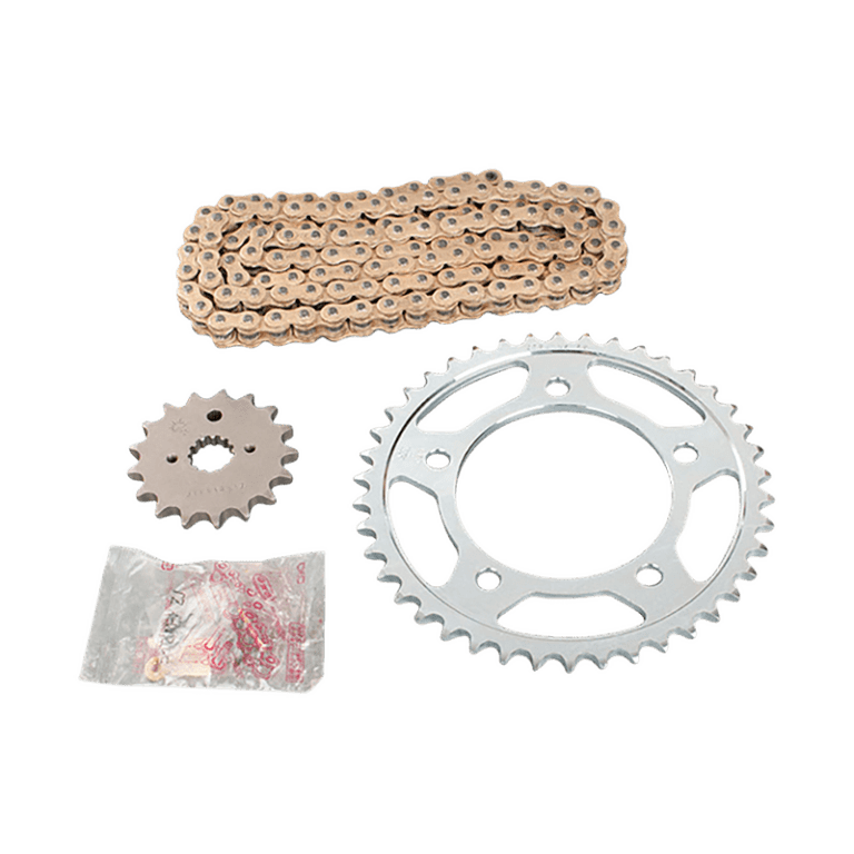 dirt bike chain sprocket kit sprocket sizes and o ring or non o ring gold chain 2