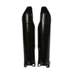 Suzuki 2014 RMZ450 Fork Guards:  Plastic Upgrade