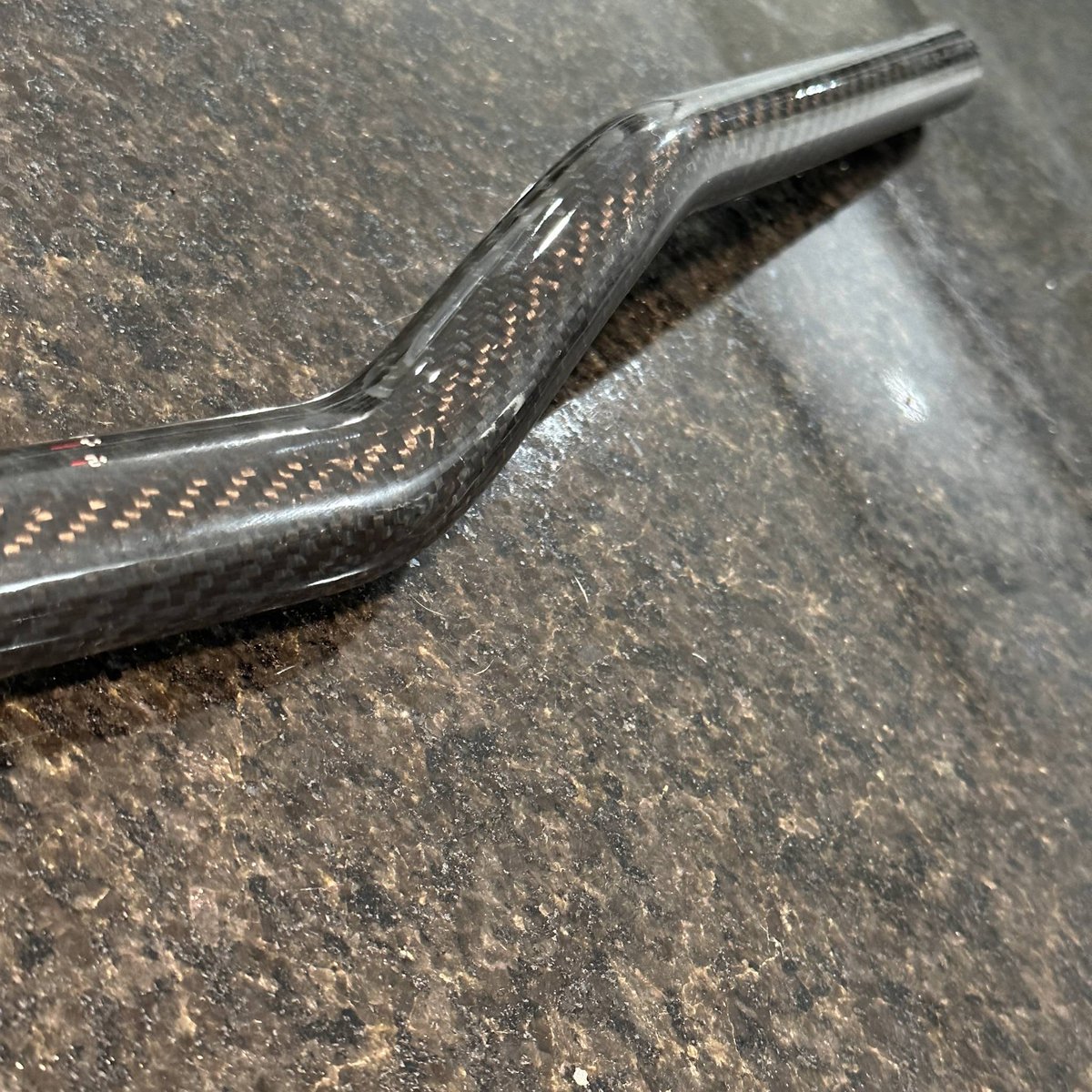 Lightest Carbon Fiber Dirt Bike bars 28mm 11/8 Fat Handlebar