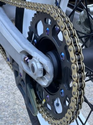 titanium dirt bike bolts