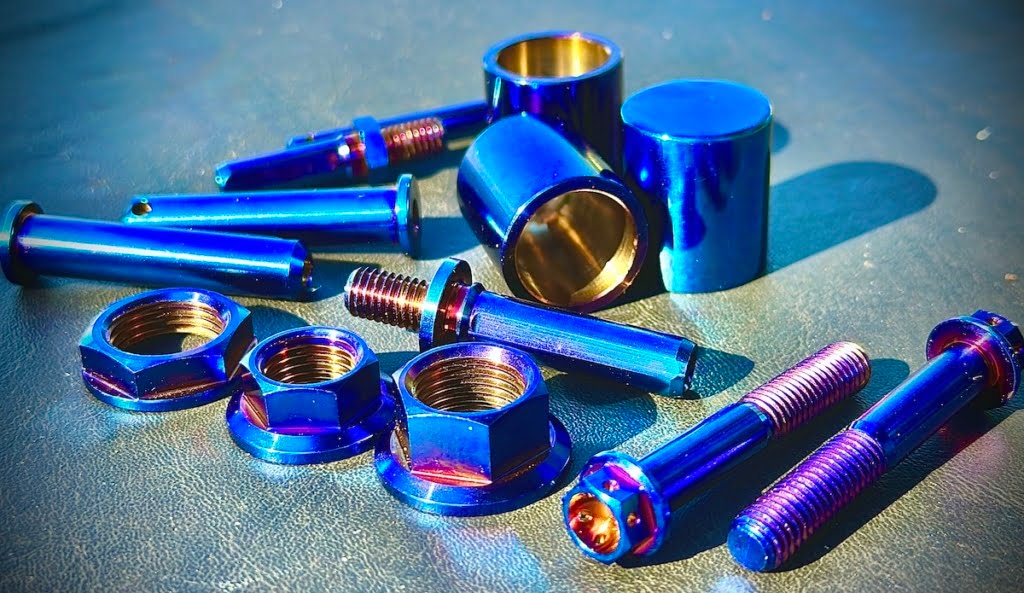 Best Dirt Bike Bolts - Titanium Mounting Hardware - PVD Color 8