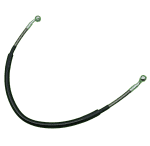 Kawasaki 2011 KX85 Rear Brake Line Upgrade: Steel Braided Hose Cable