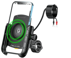 Husqvarna 2002 CR125 Phone Mount Wireless Charger kit + USB-C