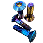 Kawasaki 2011 KX85 Sub Frame Bolts: Titanium