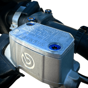 KTM 125 Master Cover Bolts: Brake Cylinder or Clutch - Titanium