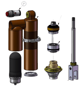 Shock Rebuild: Gas Gas MC50 Rear Service Kit