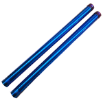 Yamaha YZ250X Fork Lower Tubes TI Nitrate Blue