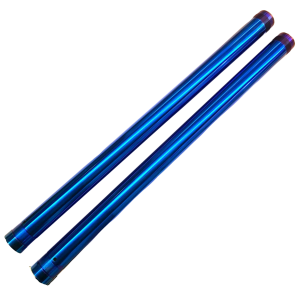 Dirt Bike Titanium Fork Tubes: 2 pounds lighter!