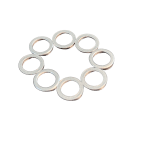 Yamaha 1982 YZ250 Brake Line Washers: Lightest Banjo 8x Pack