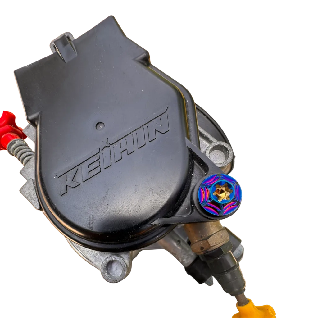 Dirt Bike Titanium Throttle Body Bolts kit gallery image 5