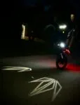 Under glow Yamaha WR250F Rock lights: Sound color changing