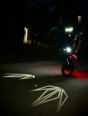 Under glow Dirt Bike Rock lights: Sound color changing