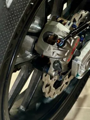 Stunt Brakes Dirt Bike Kit Sumo Bracket Left Hand Complete
