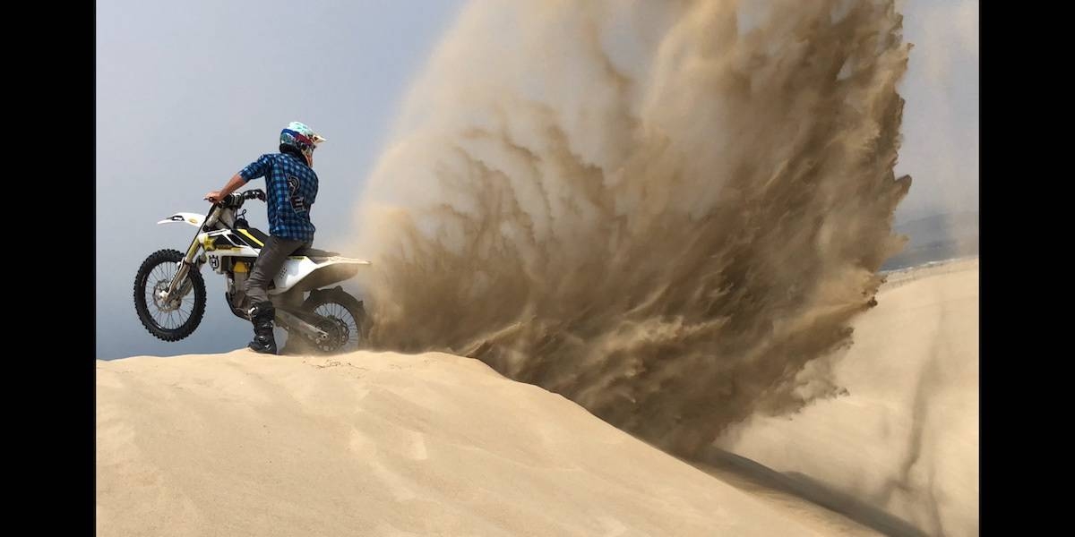 Dirt Bike Dune Riding